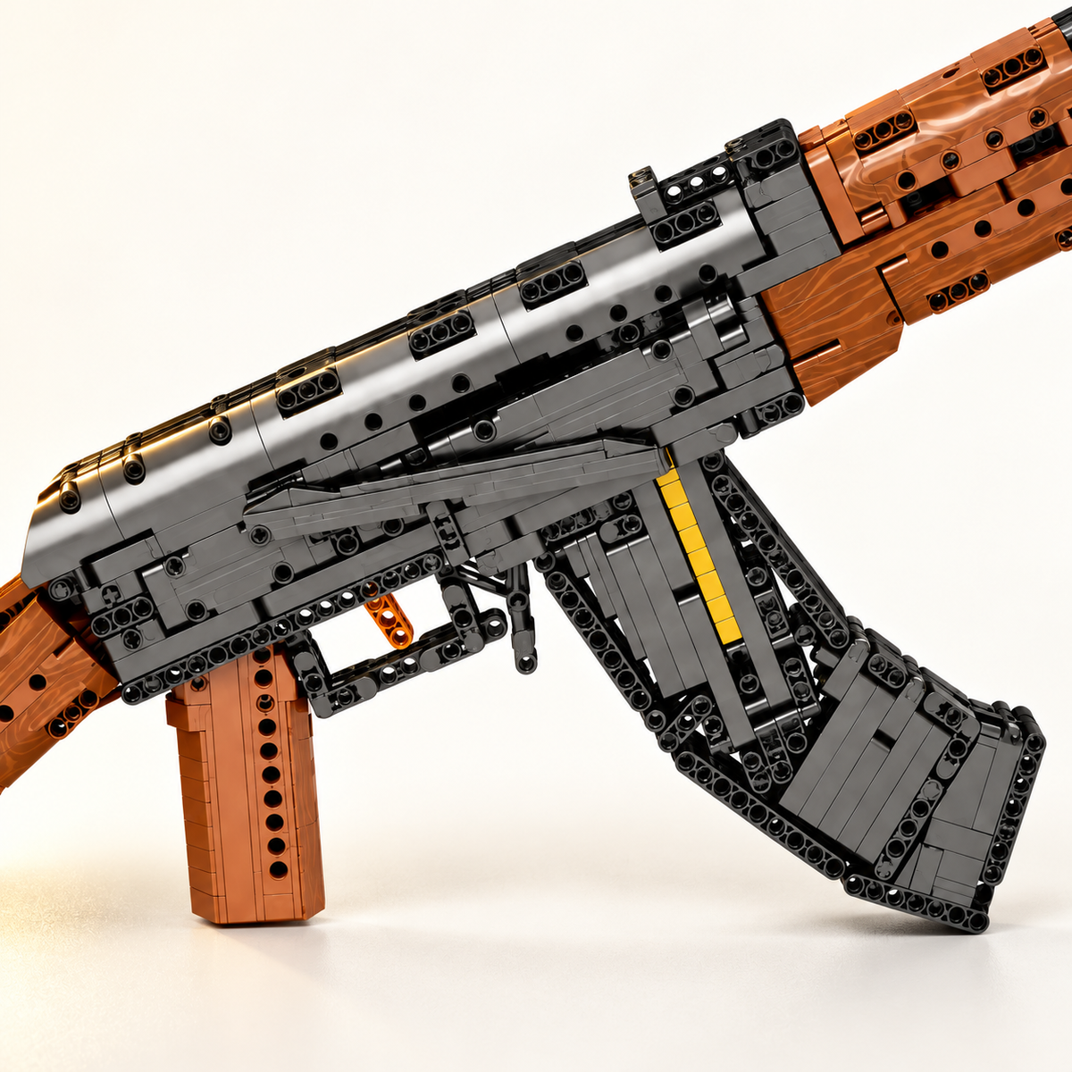 BrickStrike AK47 brick model detail
