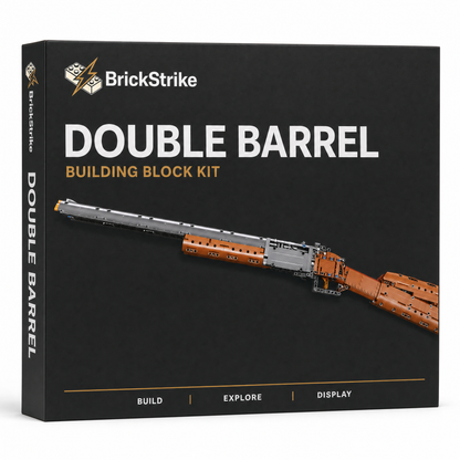 BrickStrike double-barrel — packaging design visualisation; actual packaging may vary