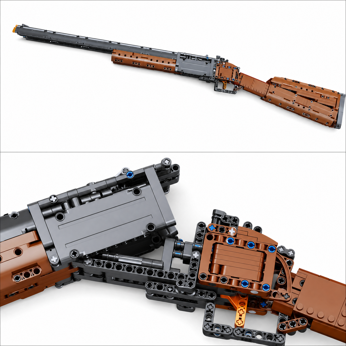 BrickStrike double barrel construction detail